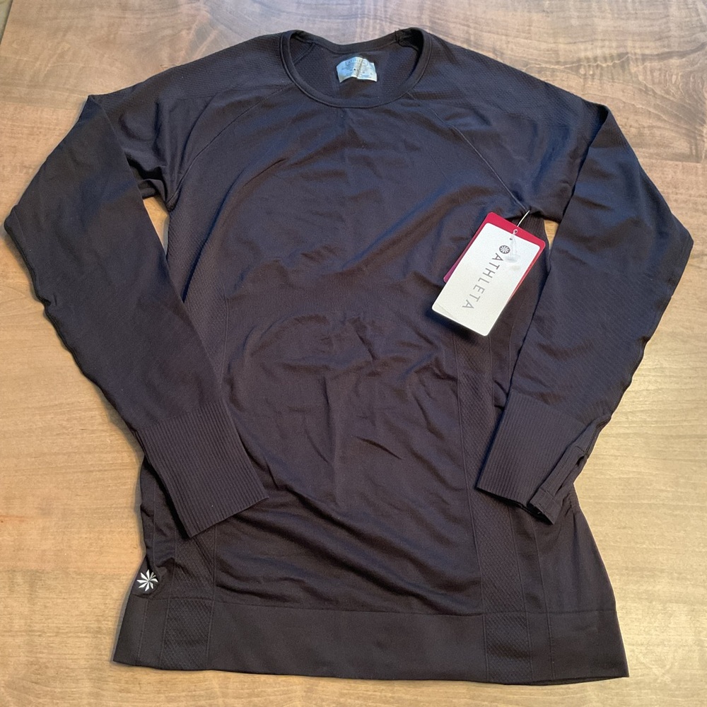 Athleta  Finished Fast Long Sleeve Top